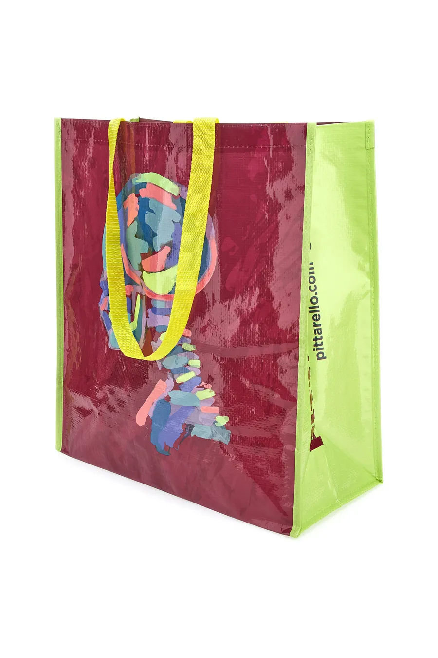 Shopper Pittarello Teschio Magenta