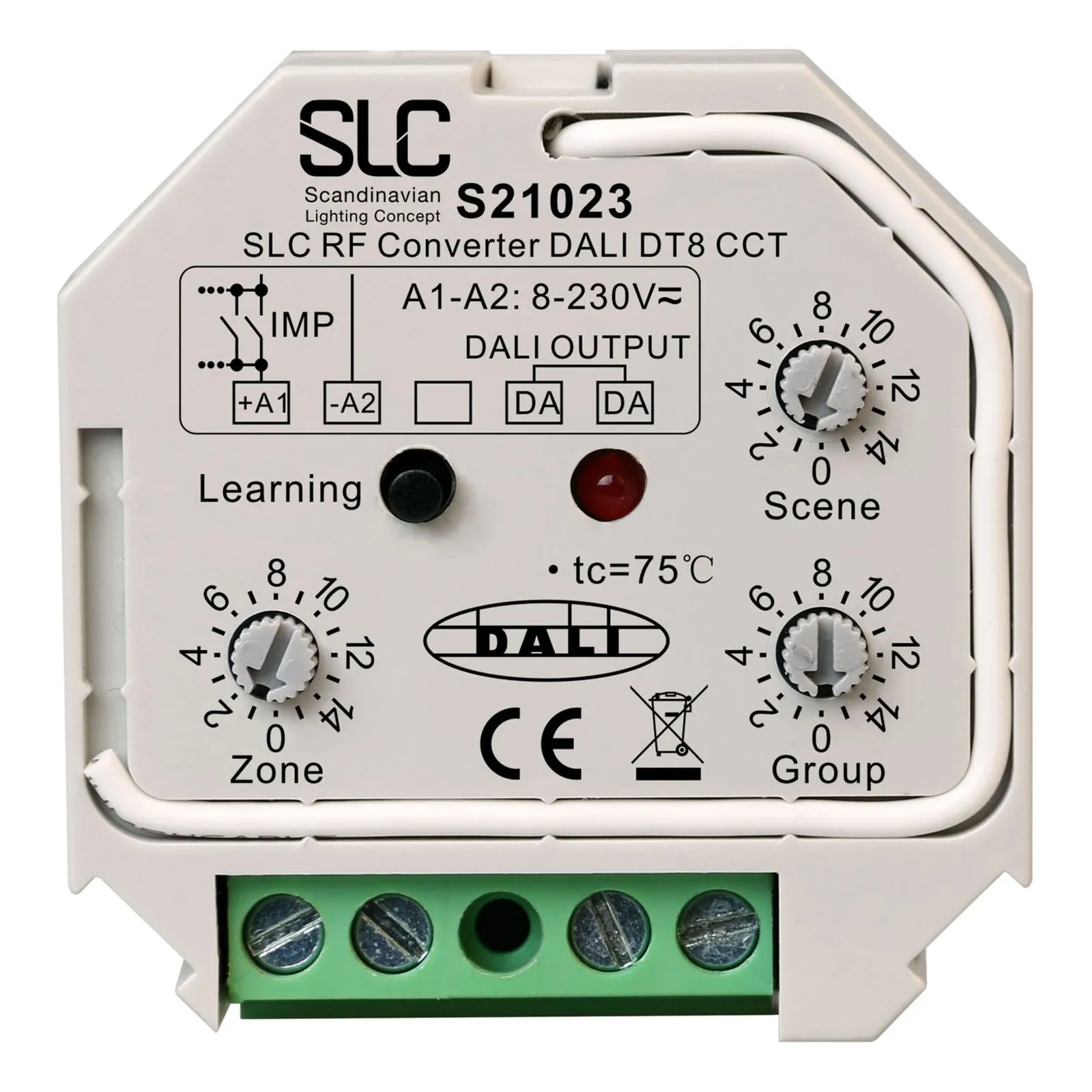 SLC RF - Convertitore di segnale DALI, bianco sintonizzabile