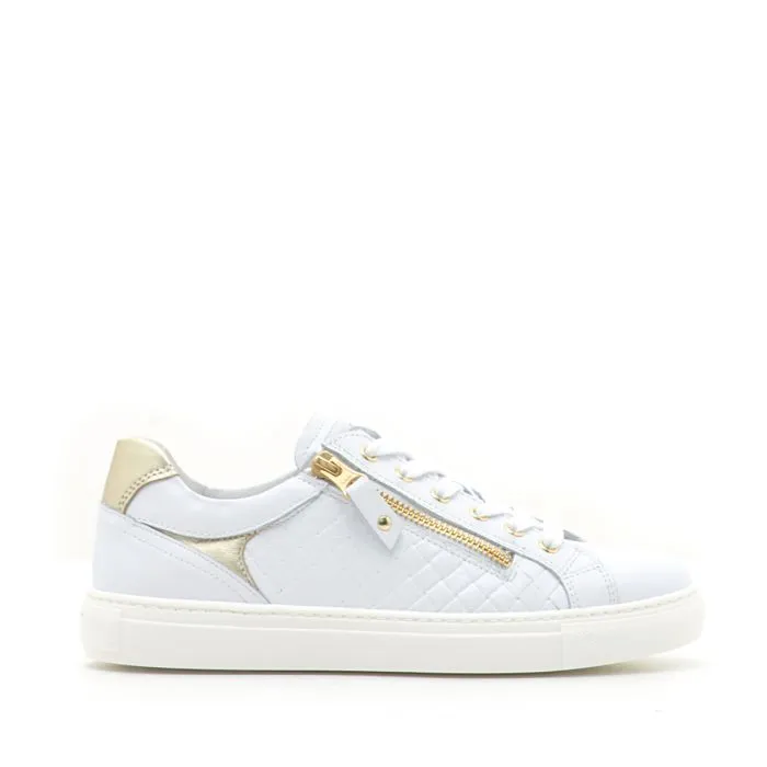 SNEAKERS SKIPPER IN PELLE