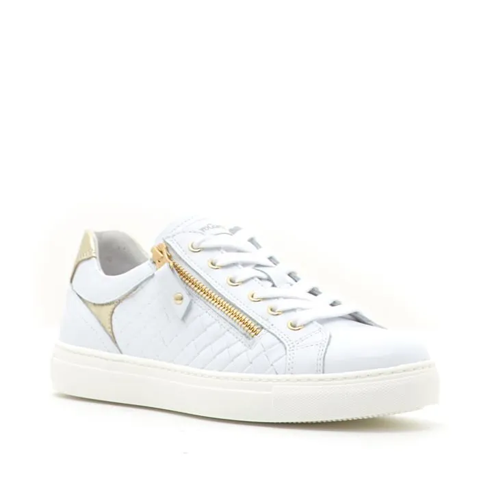 SNEAKERS SKIPPER IN PELLE