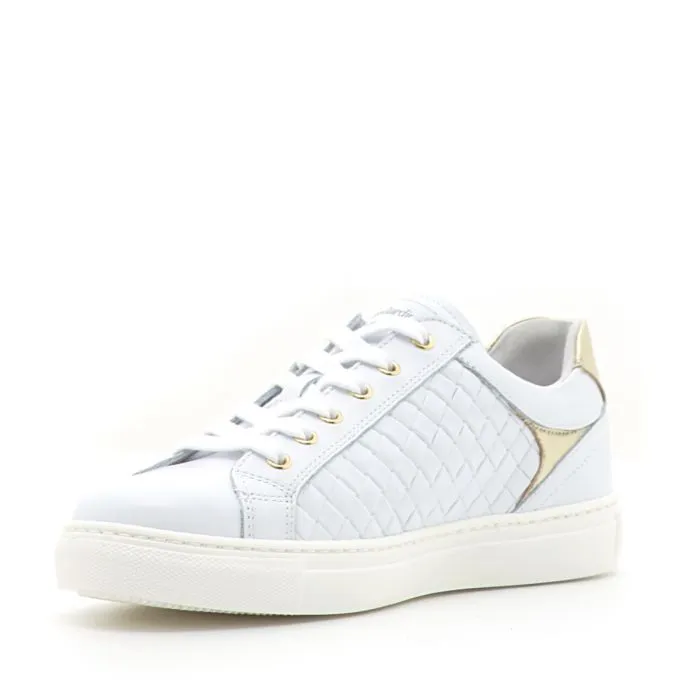 SNEAKERS SKIPPER IN PELLE