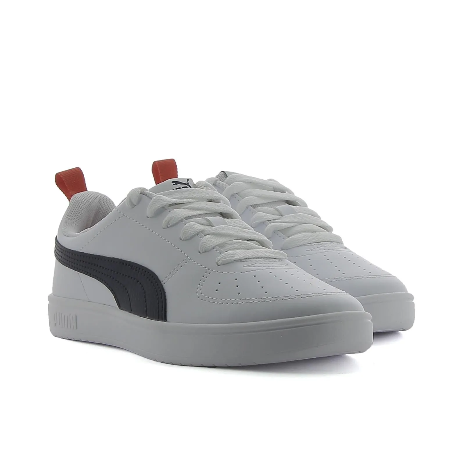 Sneakers tennis Rickie bianche da ragazzo