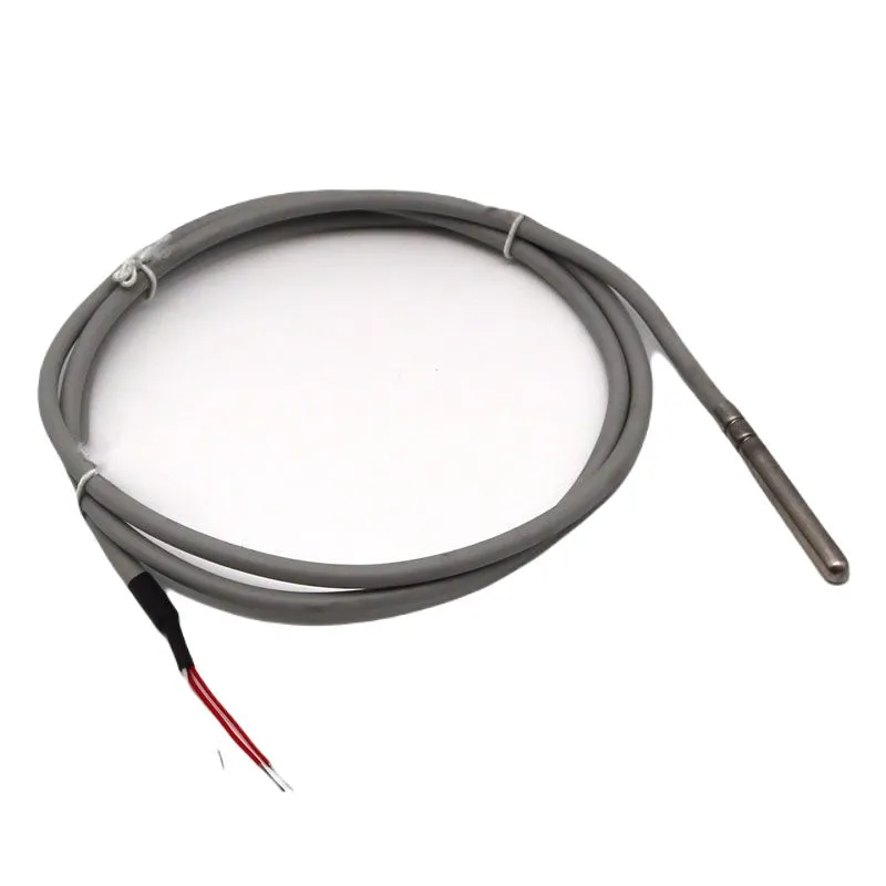Sonda di temperatura PT100 Prosensor, Ø 6mm, L. 100mm + 1m, +180°C max