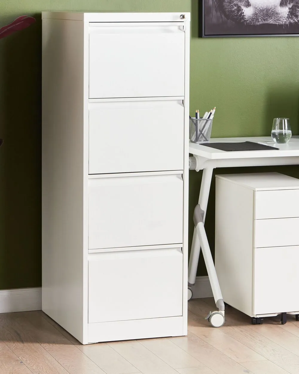 Storage Unit CAMI Metal Off-White