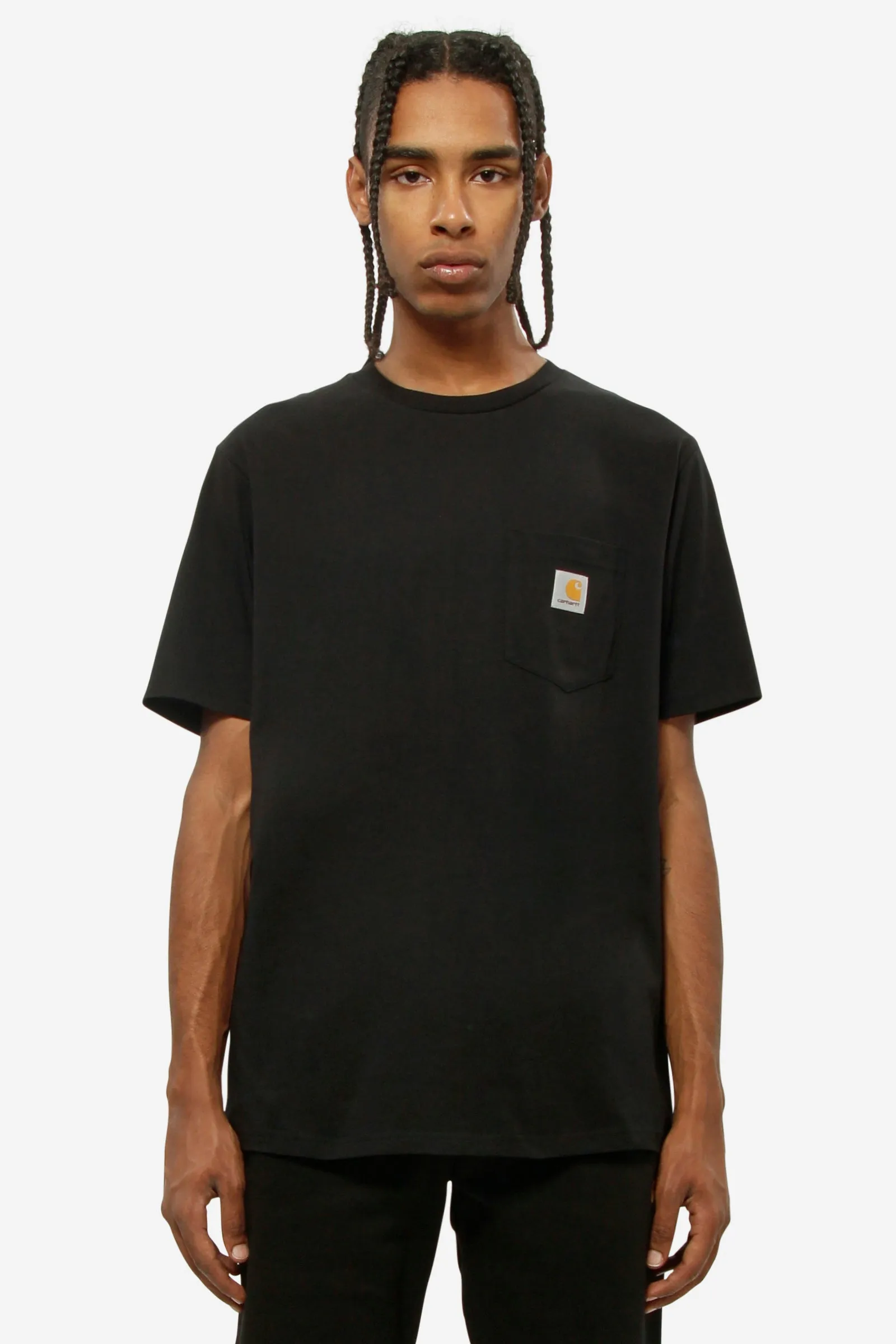 T-Shirt POCKET in cotone nero