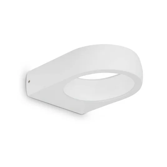 Telefunken Puka applique LED da esterni, bianco