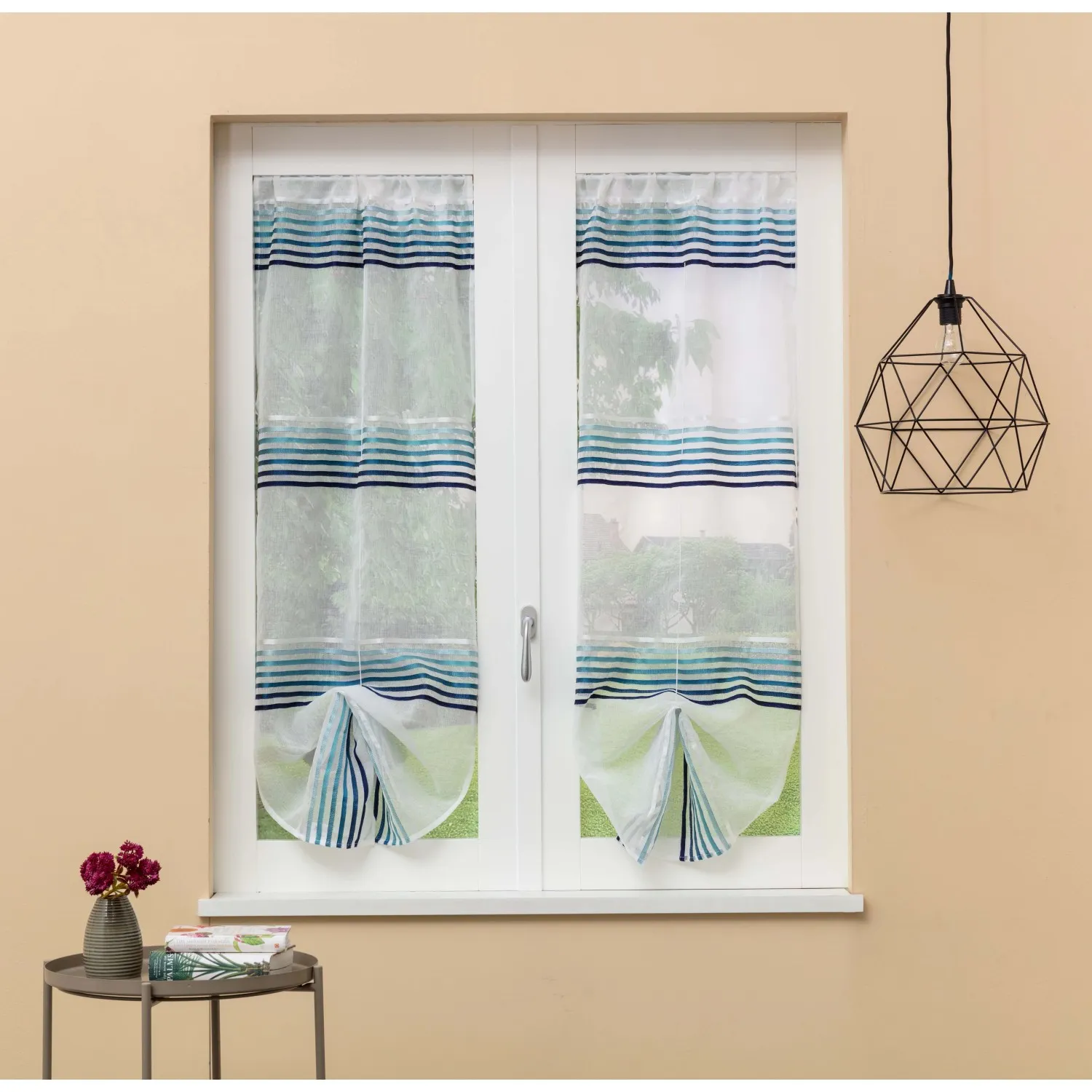 Tenda a vetro Nizza L 60 x 150 cm blu