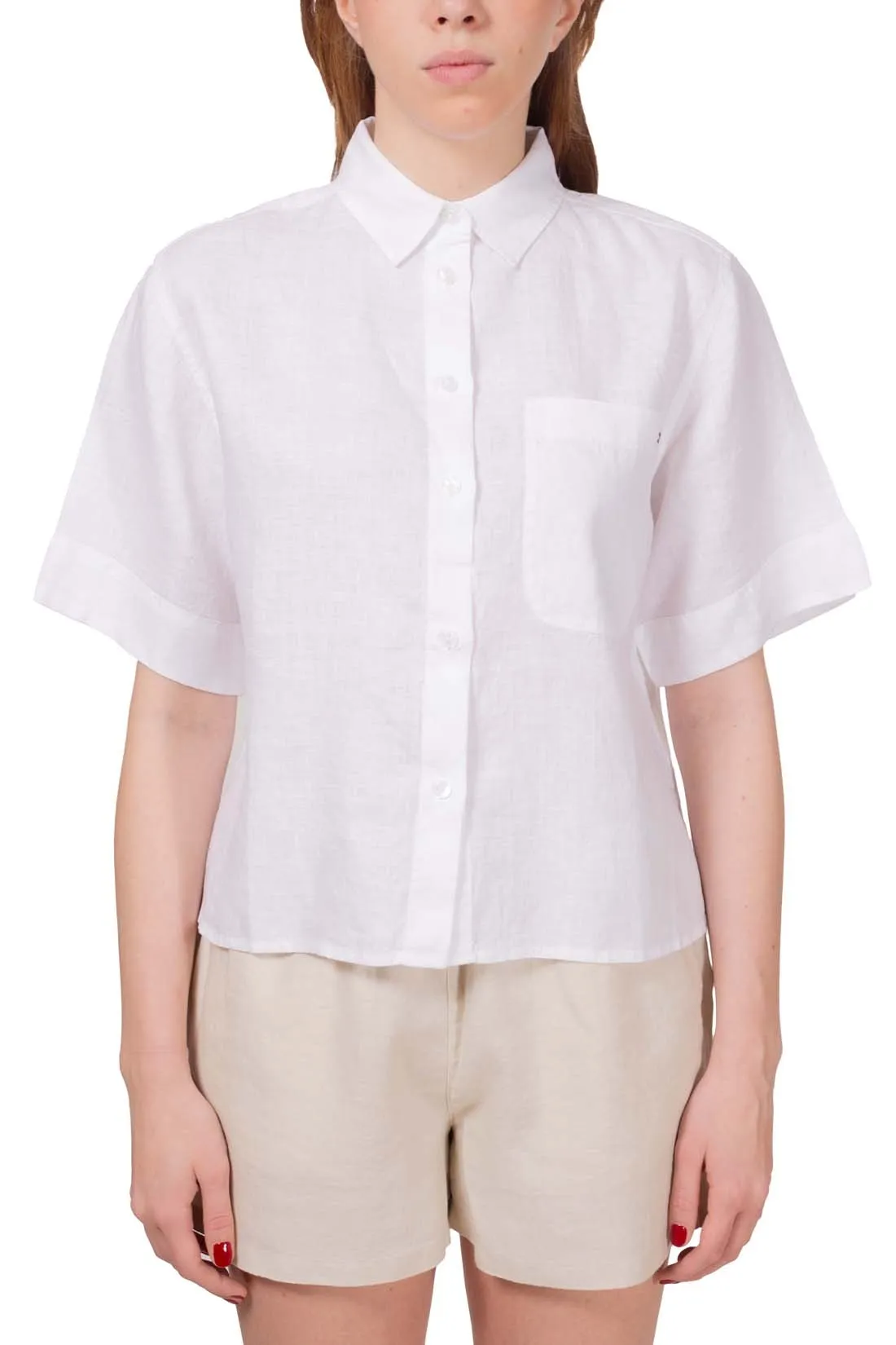 TOMMY HILFIGER Camicia donna relaxed in lino