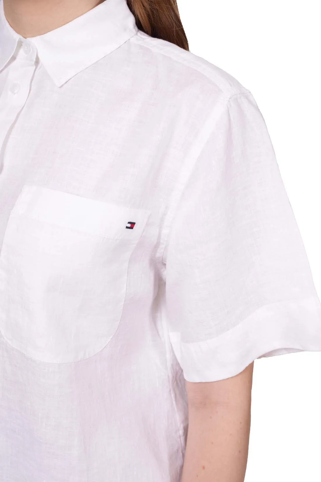 TOMMY HILFIGER Camicia donna relaxed in lino