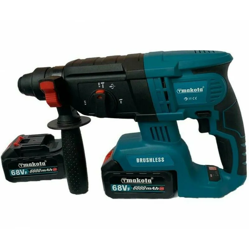 Trapano Tassellatore a Batteria 68V Martello Perforatore a Percussione SDS PLUS