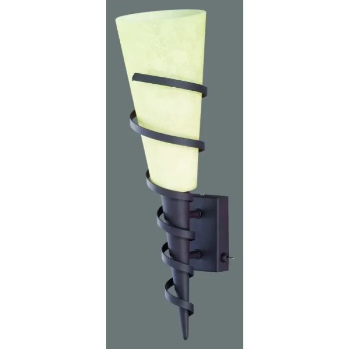 Trio 6009 Applique Marrone, Ruggine, 1-Luce