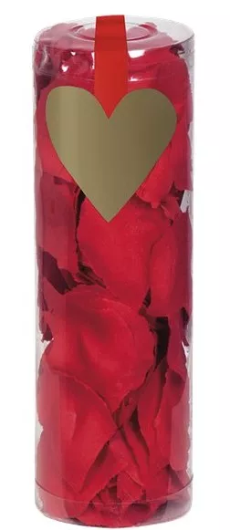 Tubo 288 petali di rosa rossi