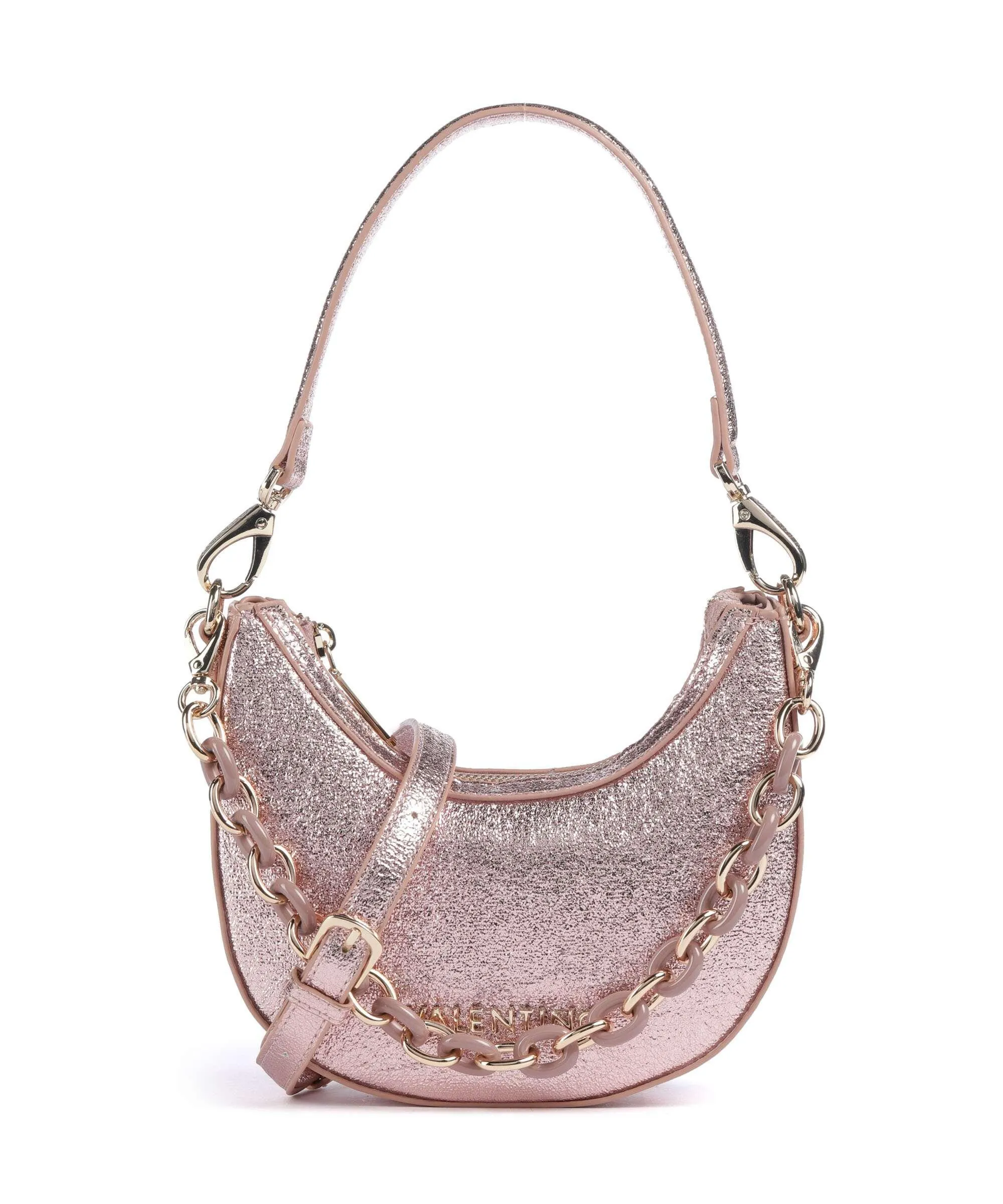  Valentino Bags Icon Borsa a spalla pelle sintetica rosa  