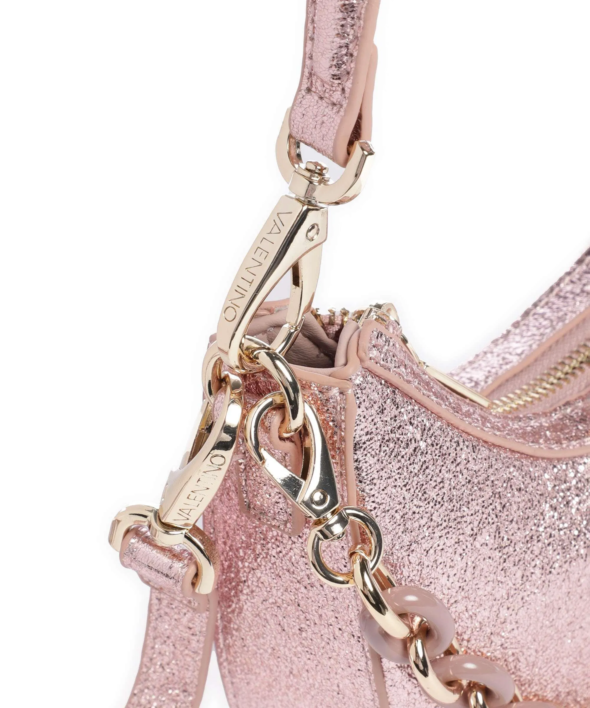  Valentino Bags Icon Borsa a spalla pelle sintetica rosa  