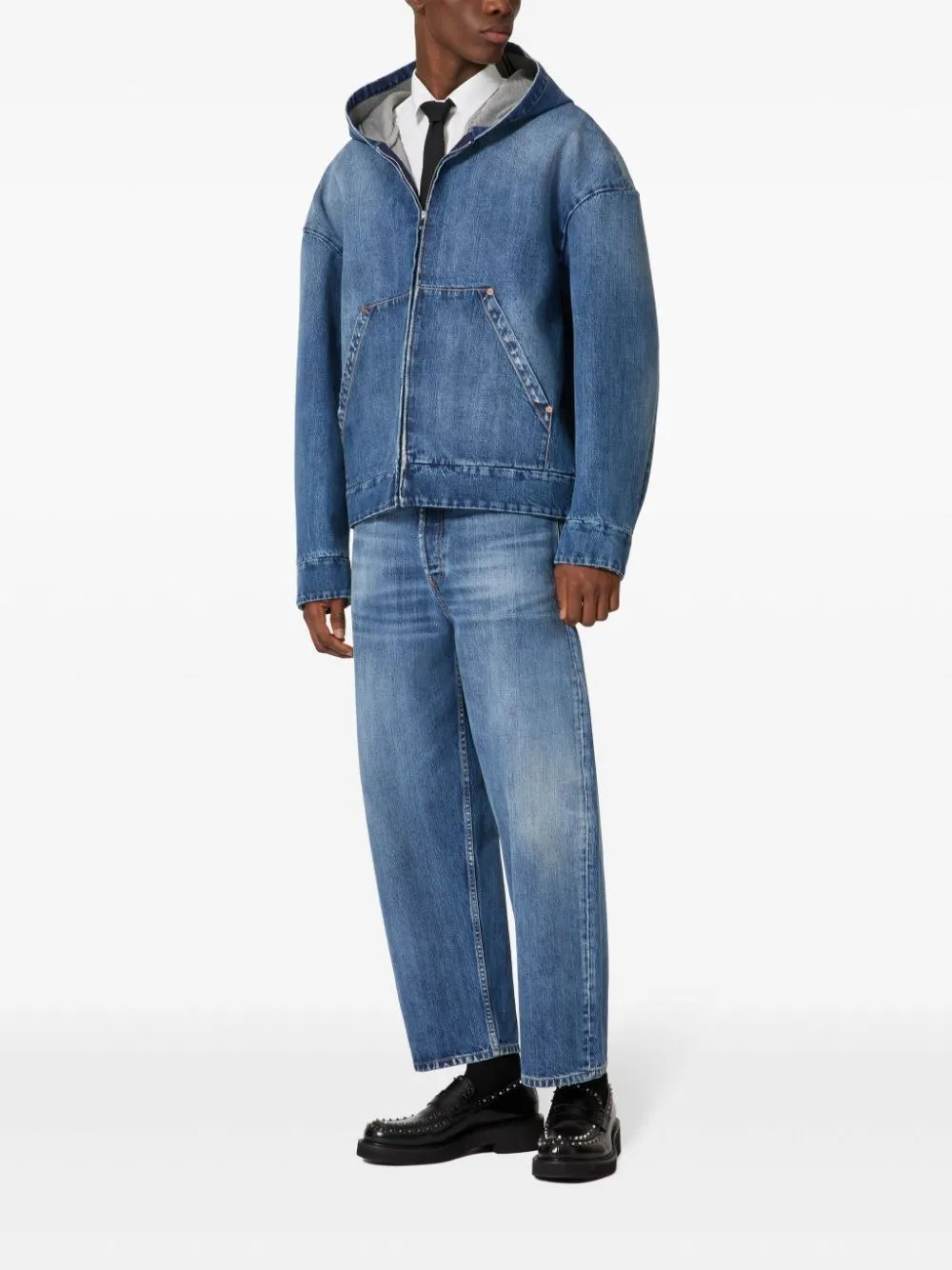 Valentino Garavani-Jeans taglio comodo con applicazione