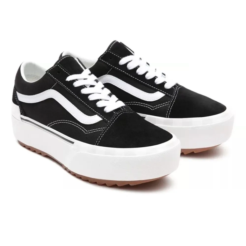 Vans UA Old Skool Stacked Nere / Bianche