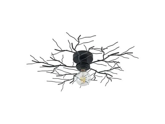 Vetki Plafoniera Matt Black - Lindby | Acquista online