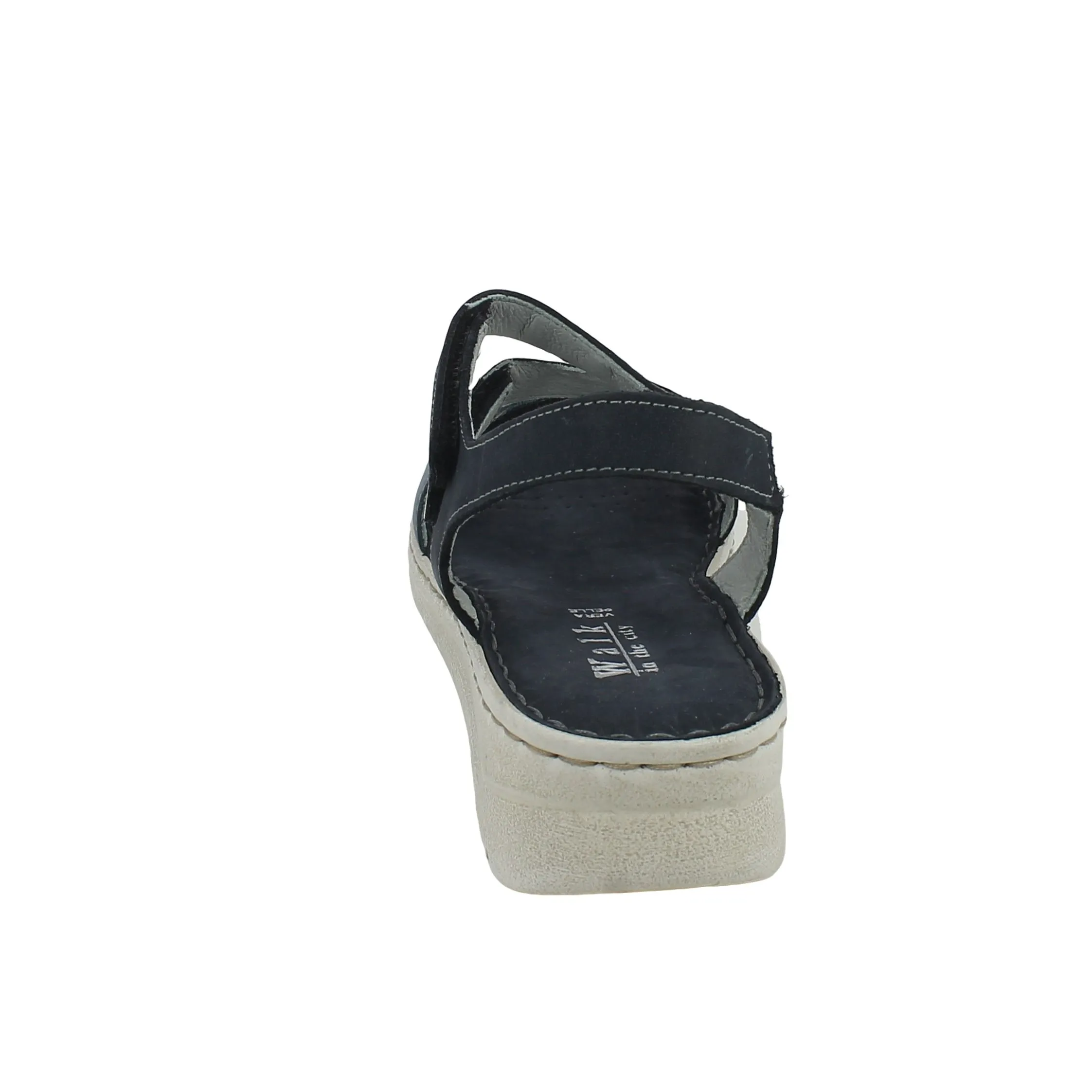 Walk in the City  Sandalo Blu con Listini a Strappo 