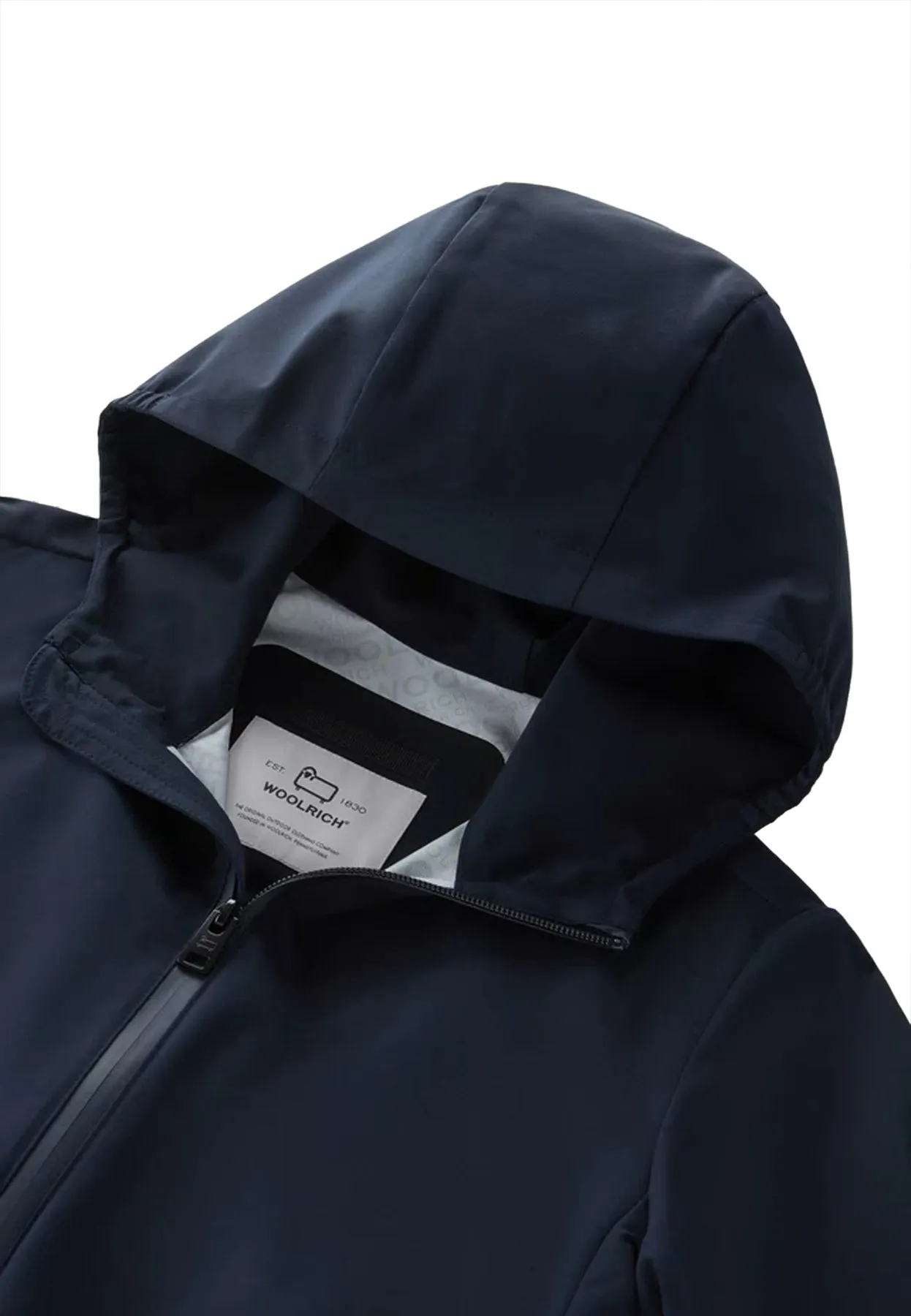 Woolrich Kids giubbino blu bambino